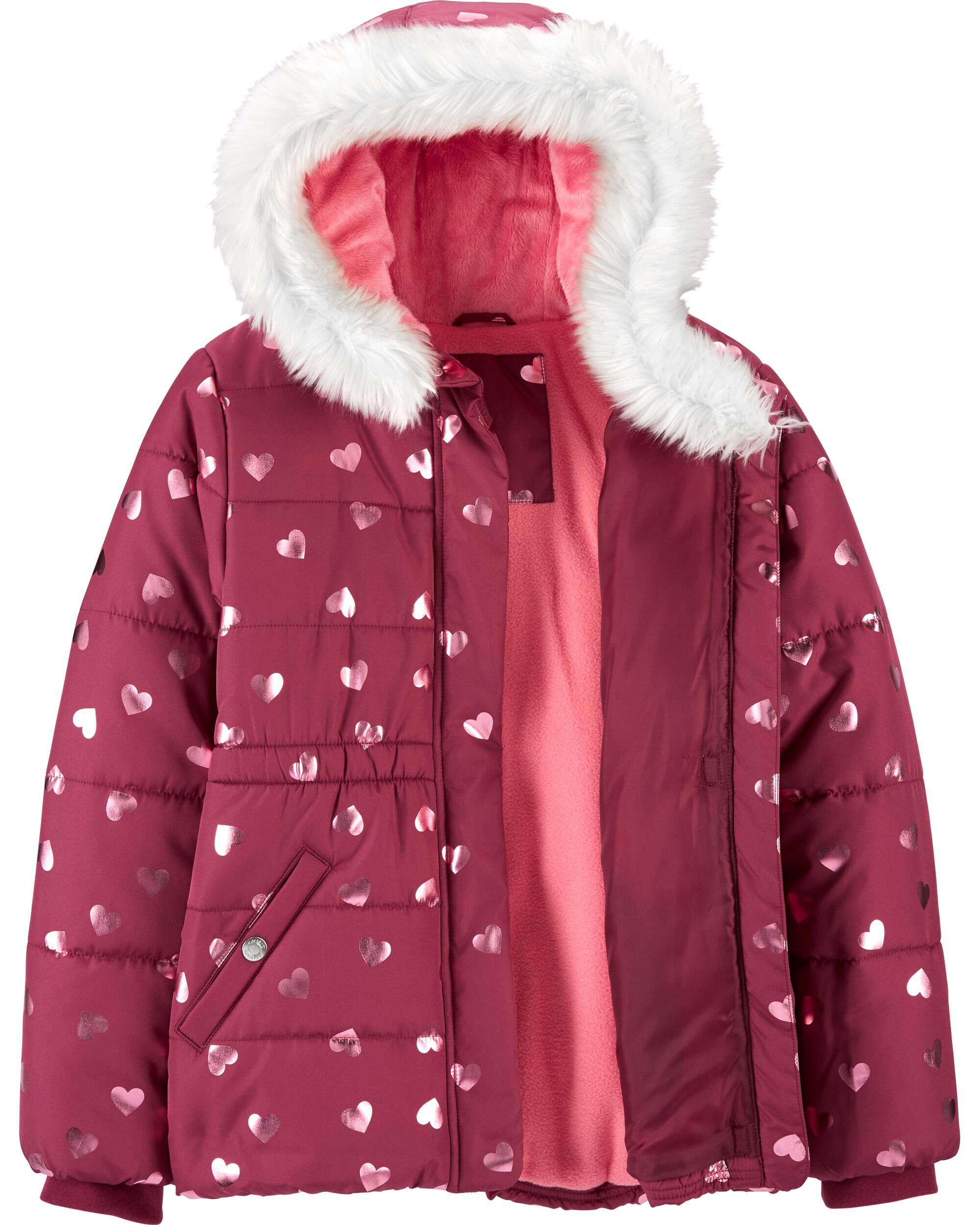 girls heavyweight winter coat
