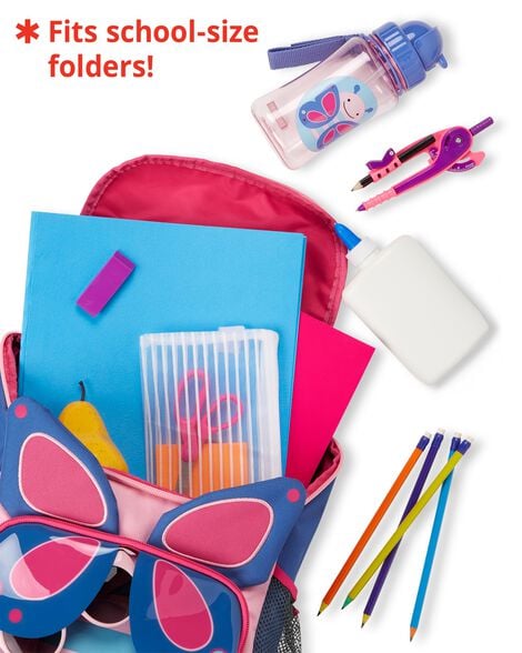  Product image 4 of Zoo Big Kid Backpack - Butterfly