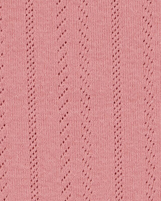 Product image 2 of Kid Pointelle Baby Tee - Pink