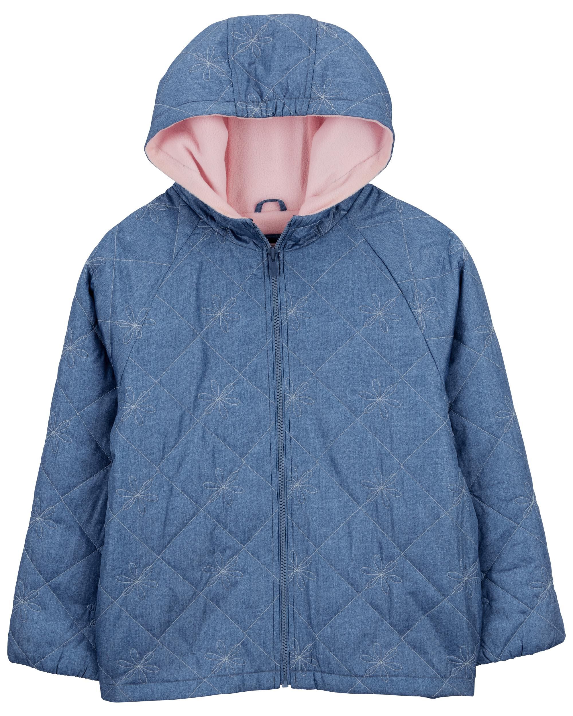 Kid Quilted Chambray Mid Weight Jacket Carter s Carter s