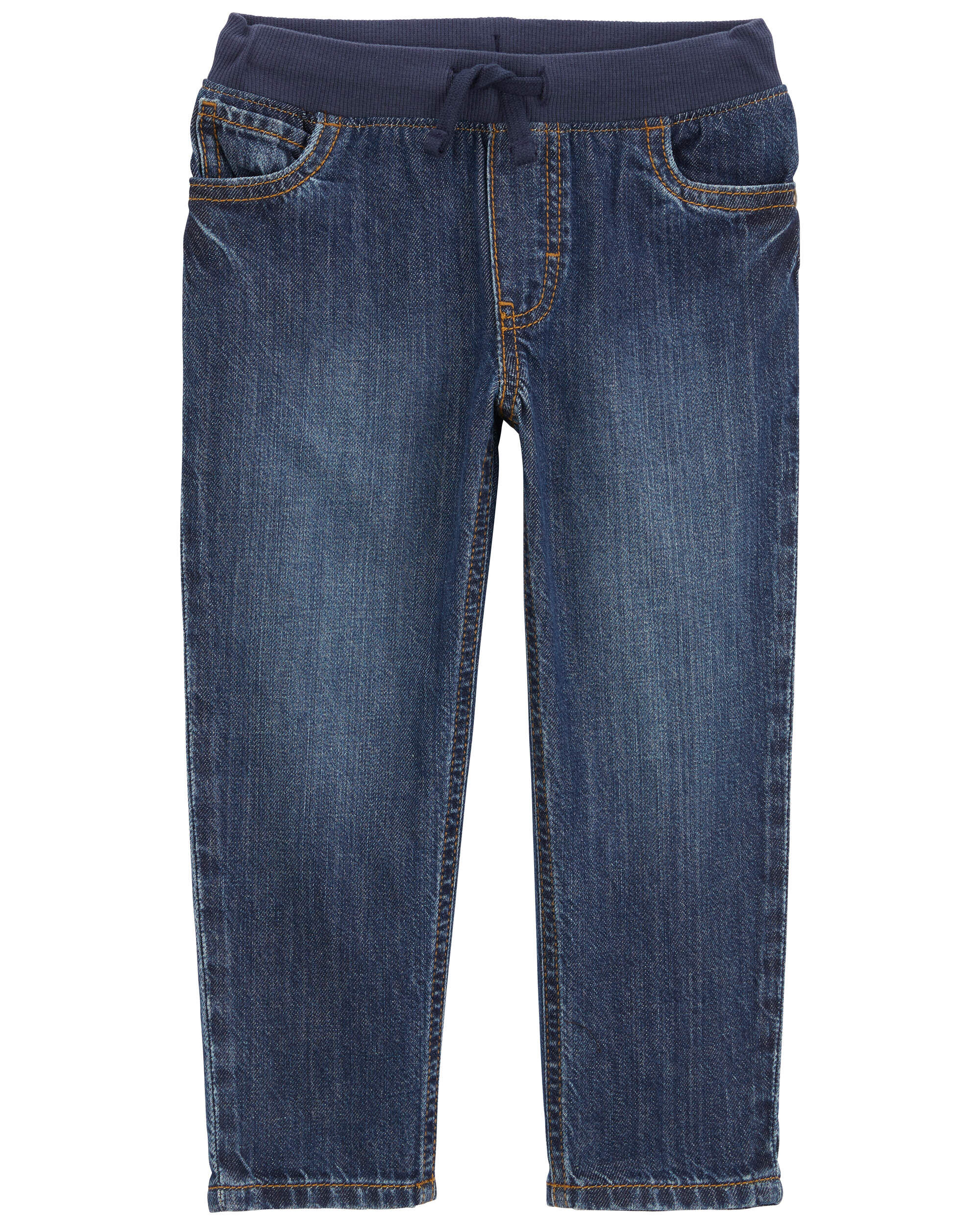 Toddler Faded Dark Wash Straight-Leg Jeans - OshKosh | Carter's Toddler Faded Dark Wash Straight-Leg Jeans - OshKosh | Carter's