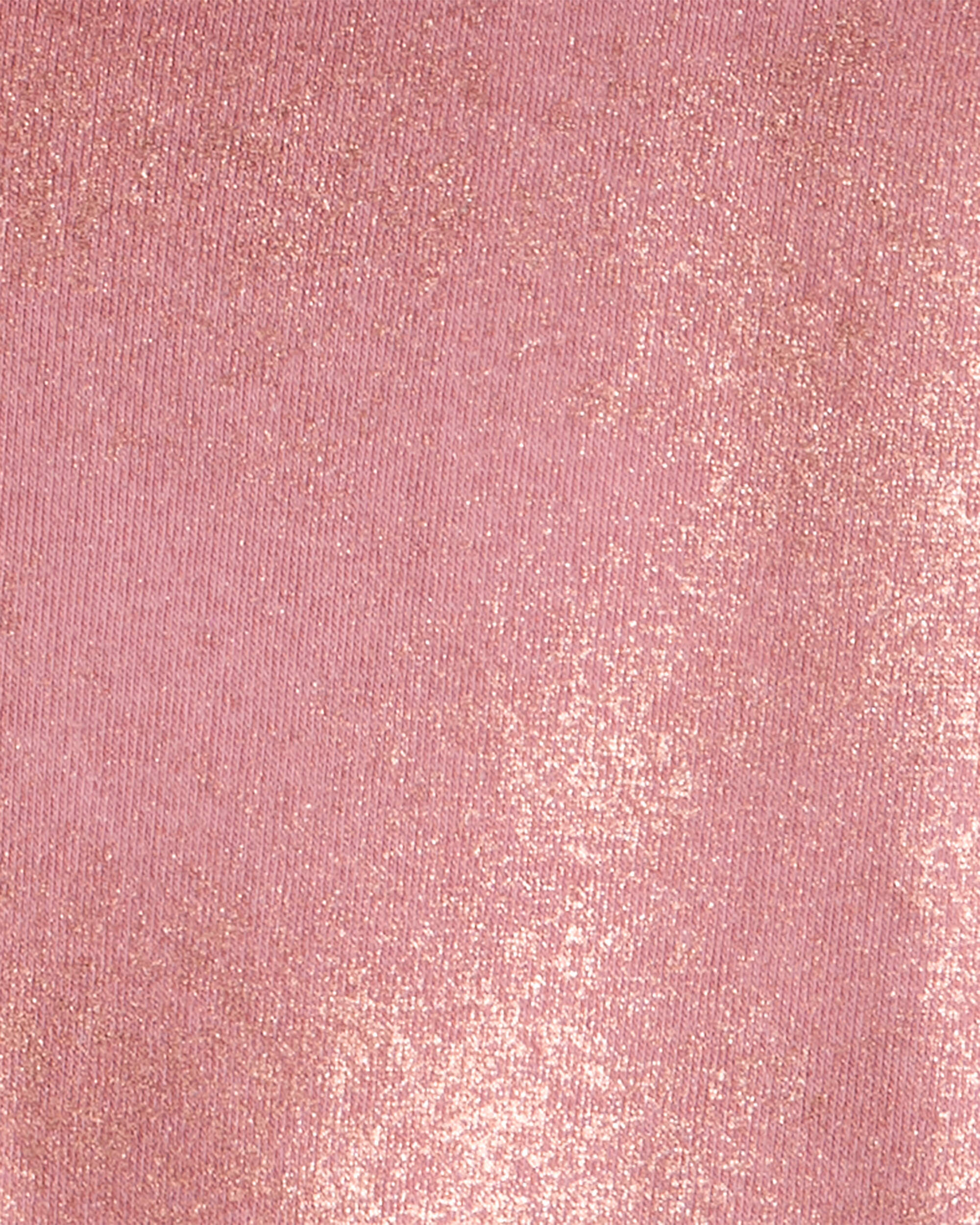 Girls DayDream Fleece Metallic Sherpa Hoodie - Pink