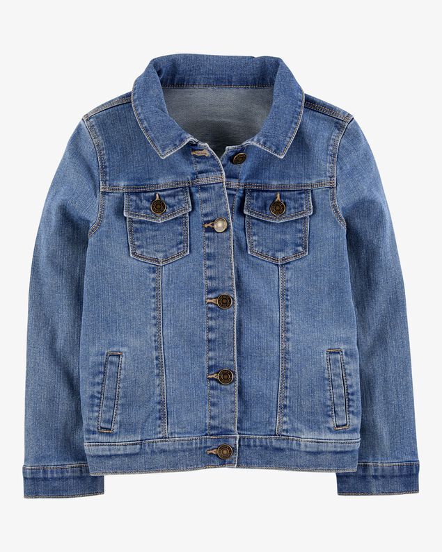 Product image 1 of Kid Denim Jacket - Medium Wash