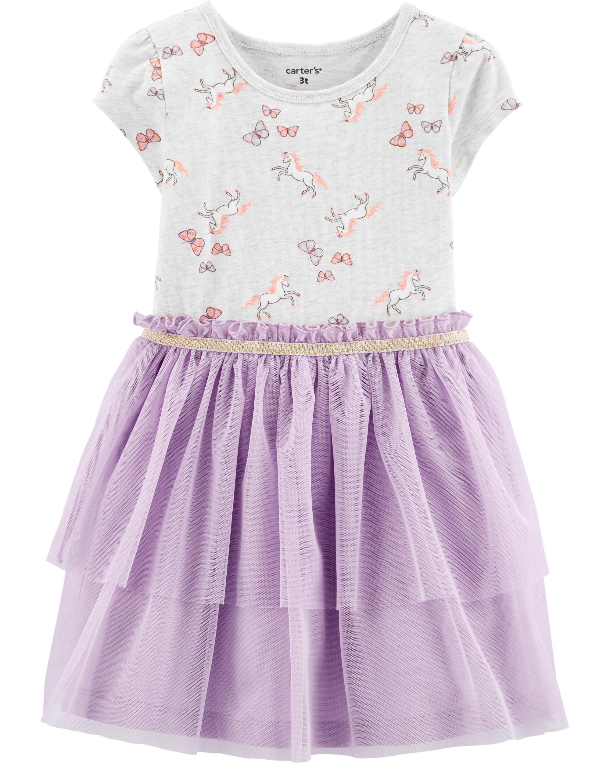 unicorn dress carters