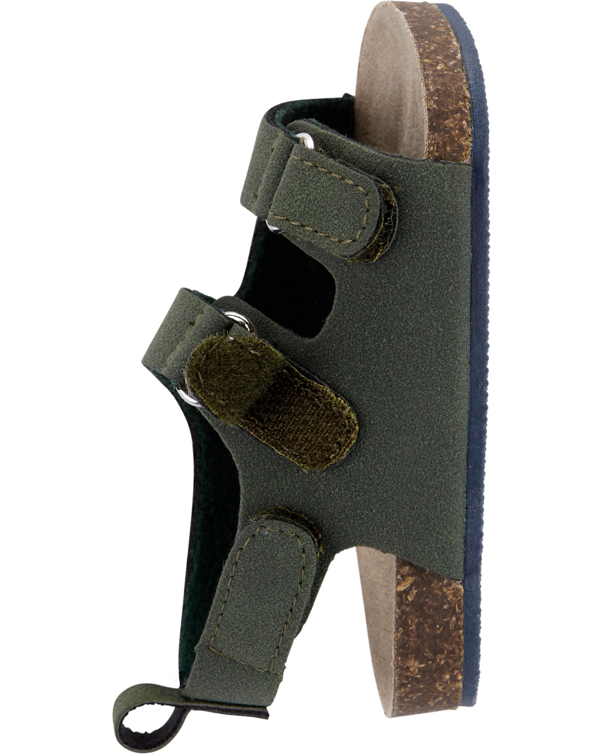 carter's cork sandal baby shoes