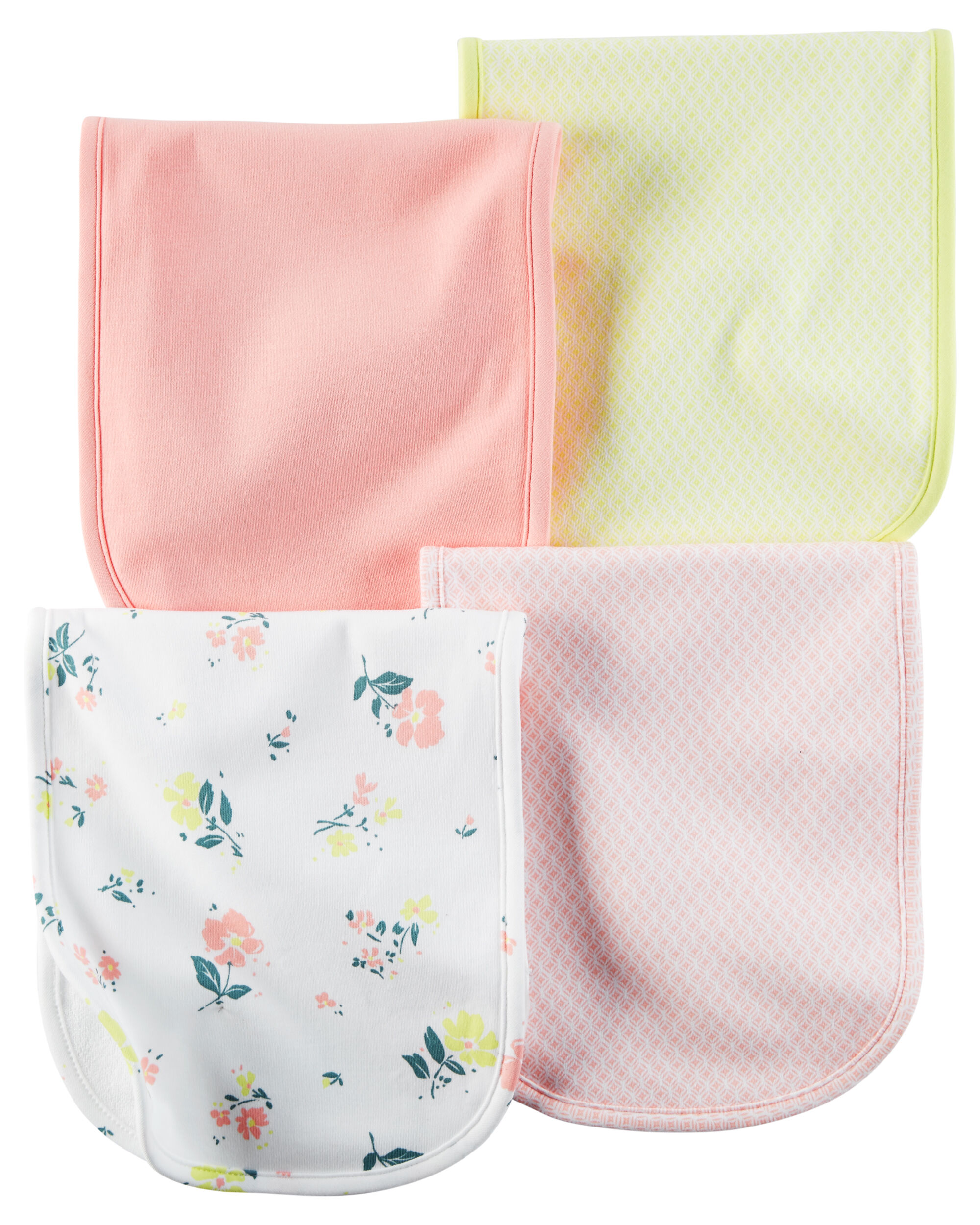 4 pack burp cloths carters com burp cloths size