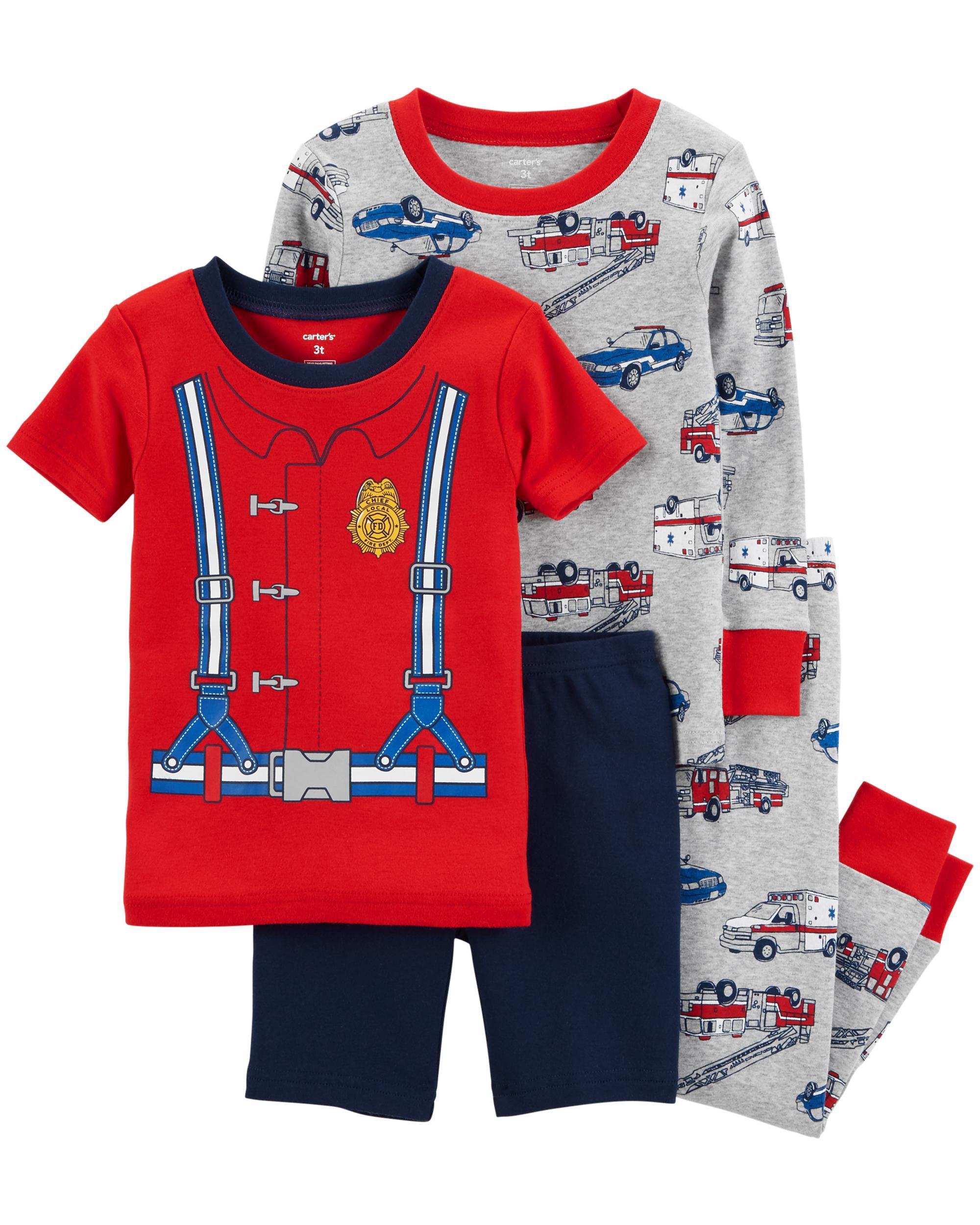 baby firefighter pajamas