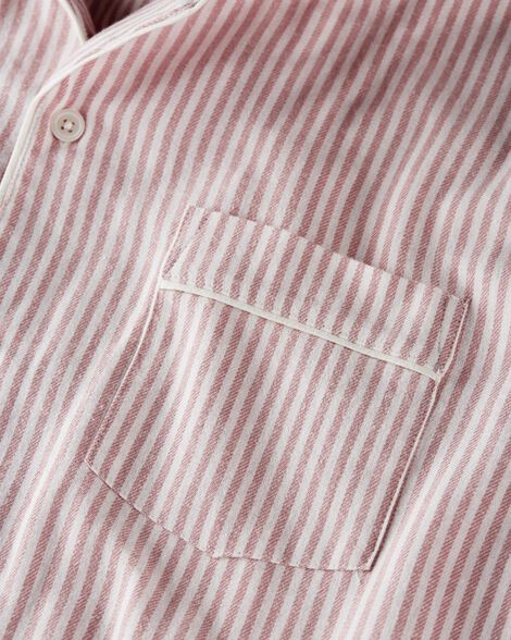 Product image 2 of Adult Women's Organic Cotton Button-Front Pajamas Set