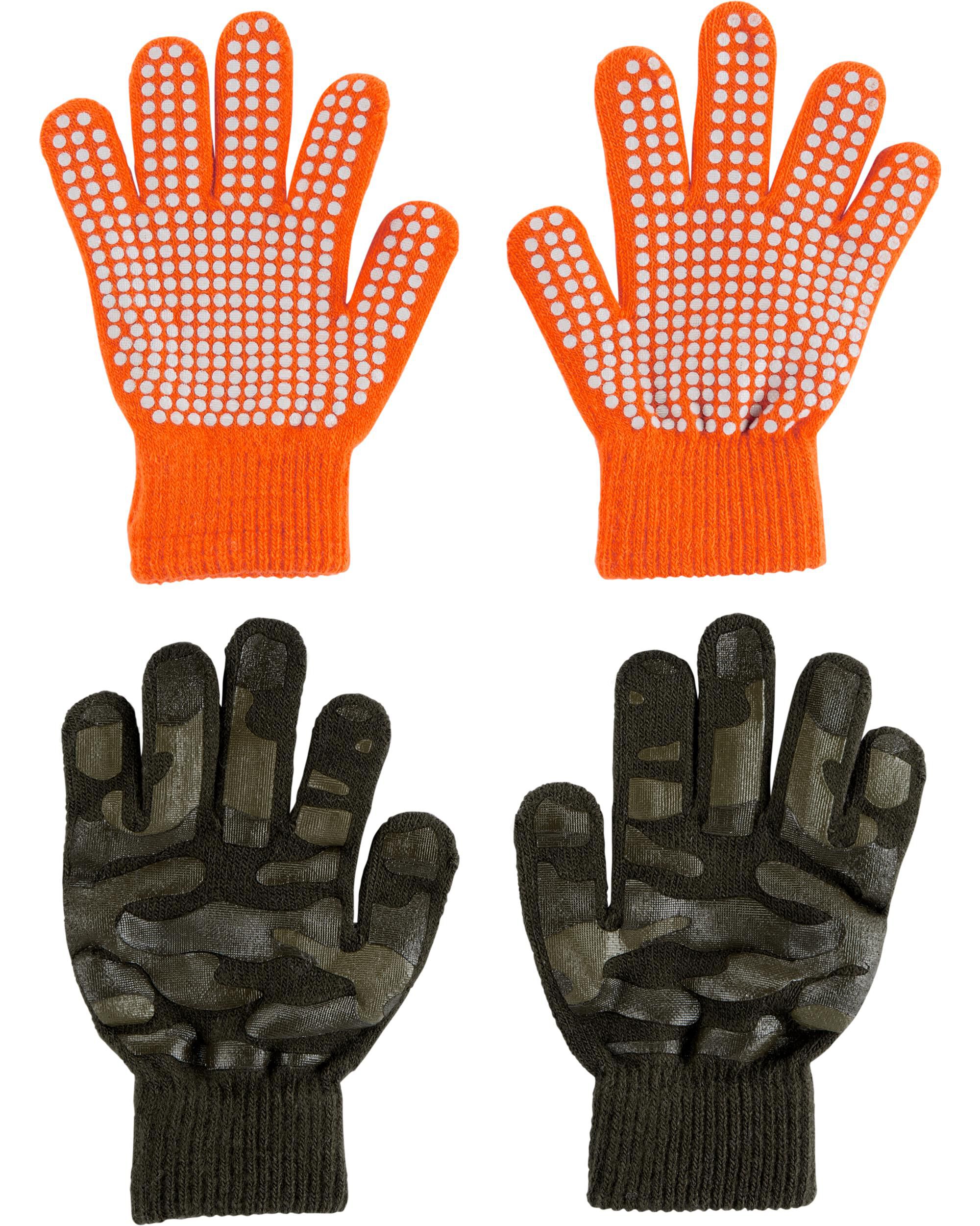 2-Pack Camo Gripper Gloves