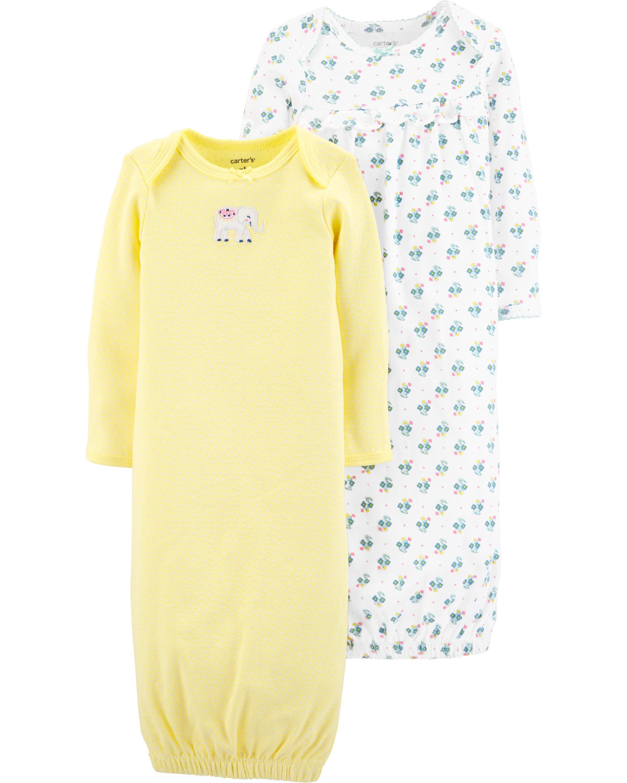  *CLEARANCE* 2-Pack Sleeper Gowns 