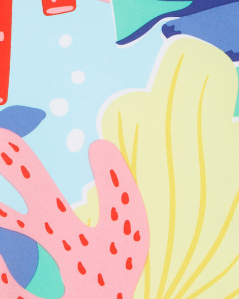 Product image 5 of Toddler 1-Piece Coral Swimsuit