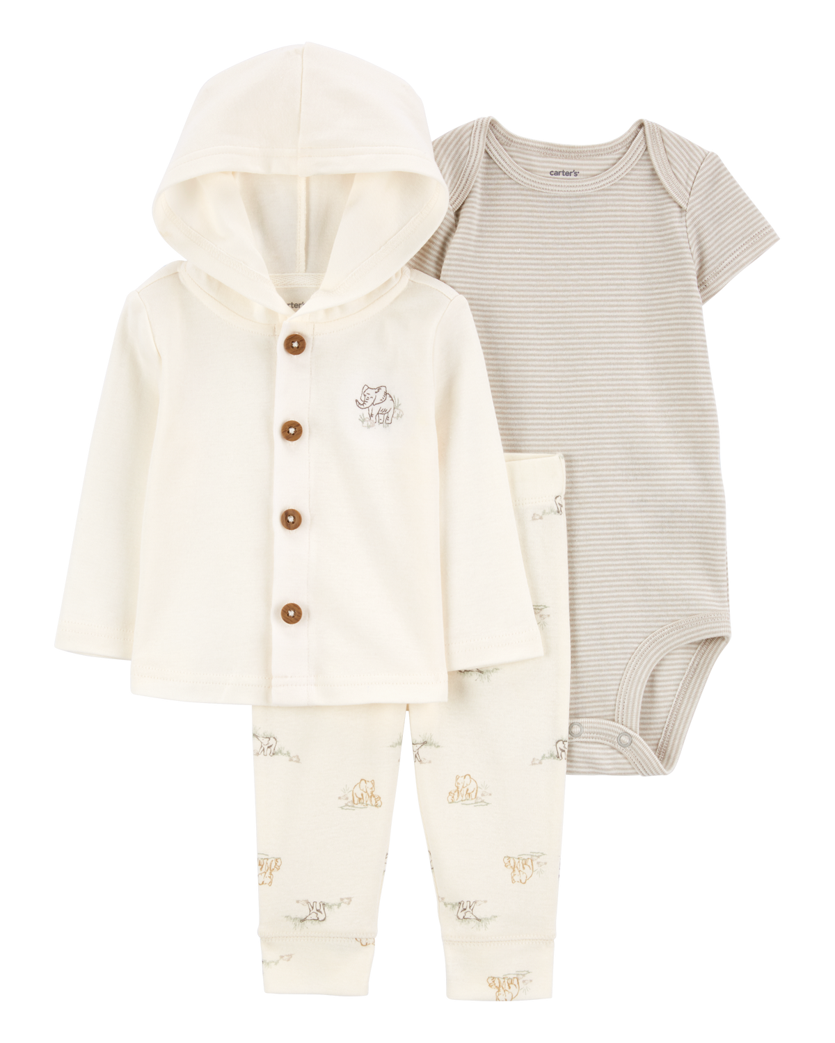 Baby 3-Piece Elephant Little Jacket Set - Carter's | Carter's