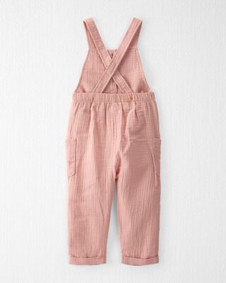 Product image 2 of Toddler Organic Cotton Gauze Overalls
