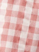 Pink Gingham - Baby Gingham Shorts Made With Organic Cotton, Selected