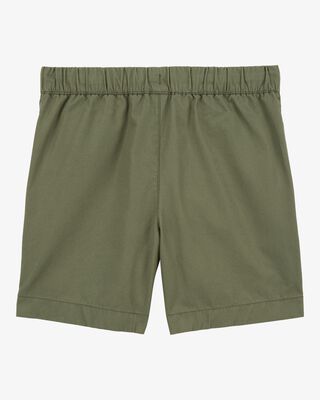 Product image 2 of Kid Pull-On Poplin Shorts - Olive