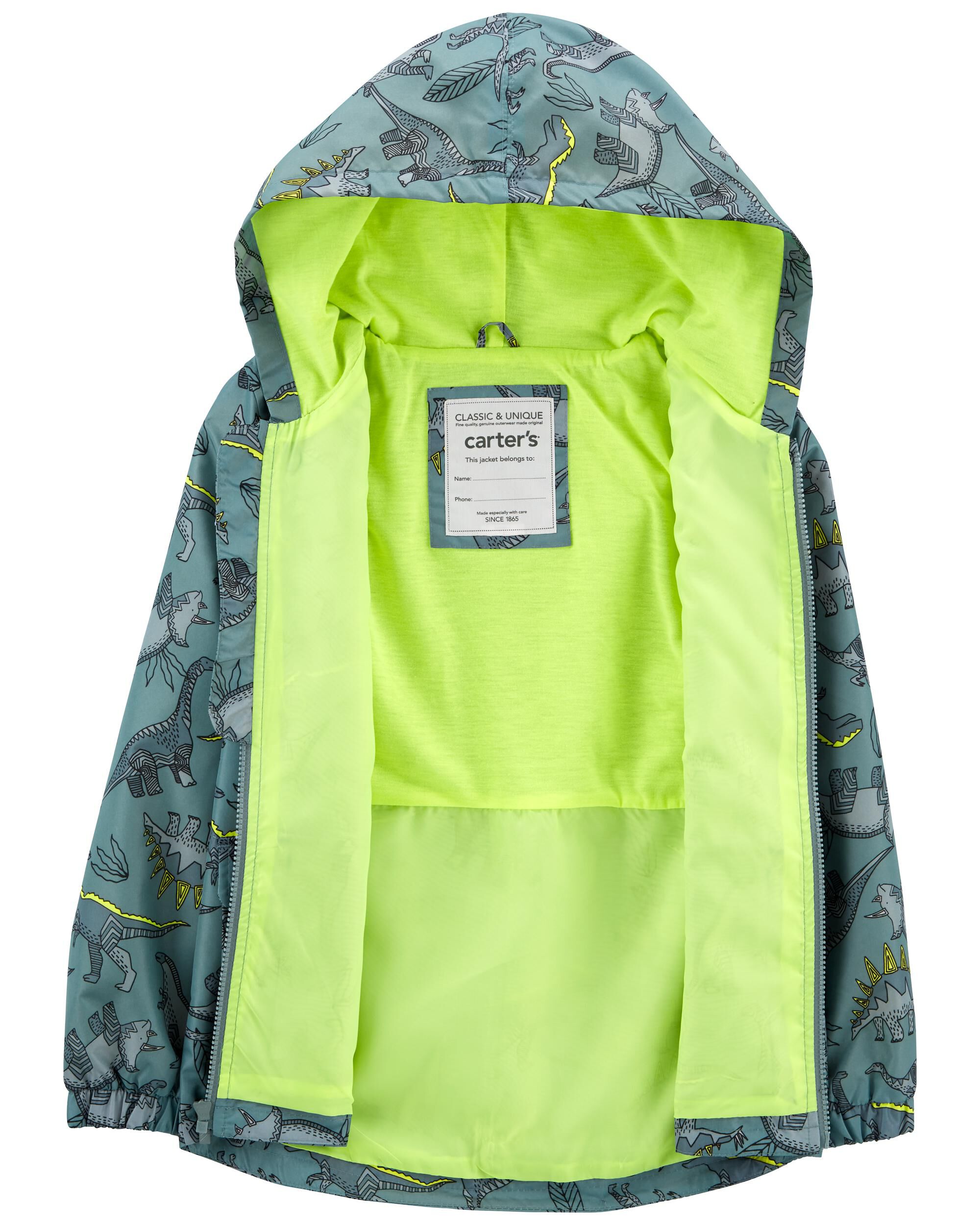Carters dinosaur raincoat on sale