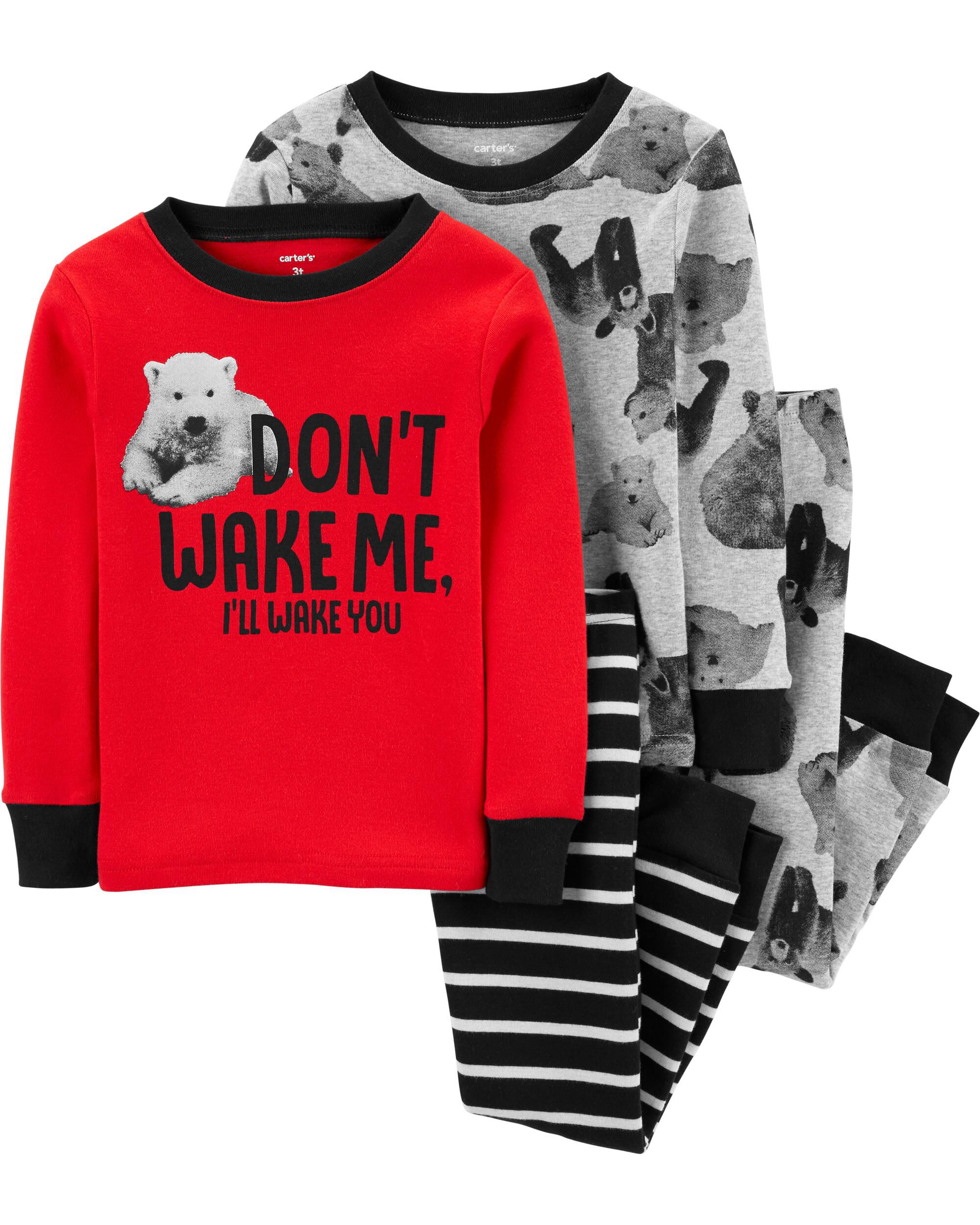 carter's bear pajamas