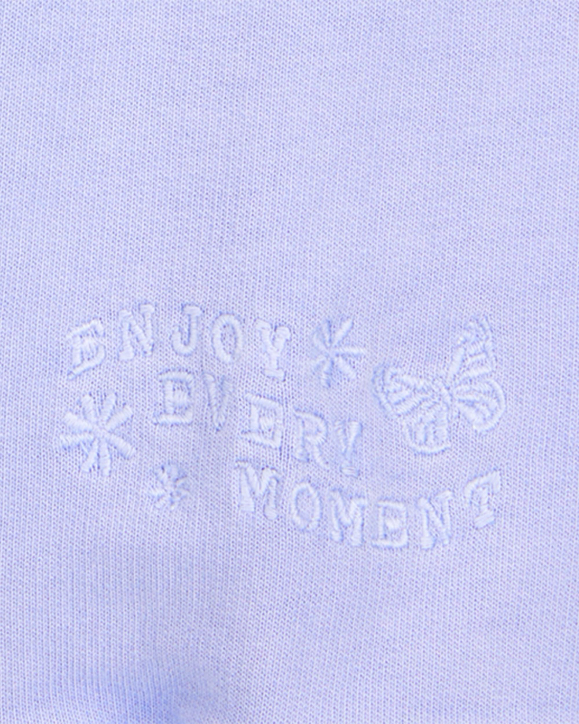 Kid Butterfly-Print French Terry Pullover - Purple