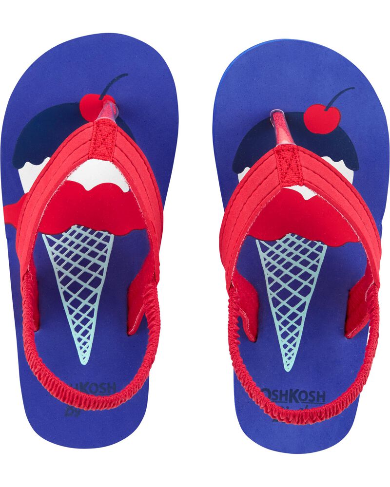 ice cream flip flops