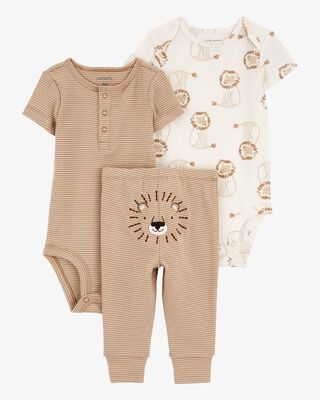Product image 1 of Baby 3-Piece Lion Little Outfit Set