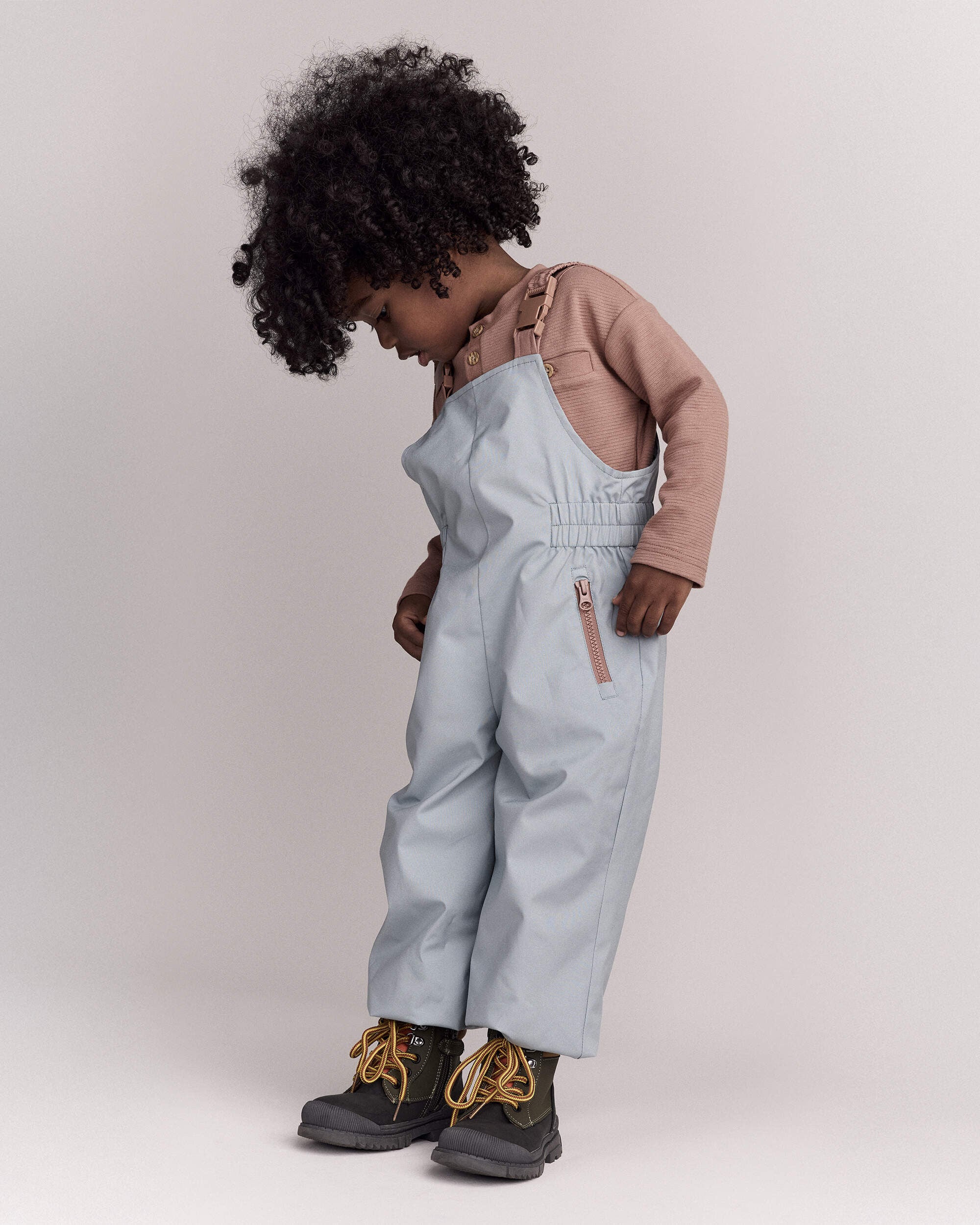 Otter Avenue Toddler Rain Bib 12M Pale Blue 24$