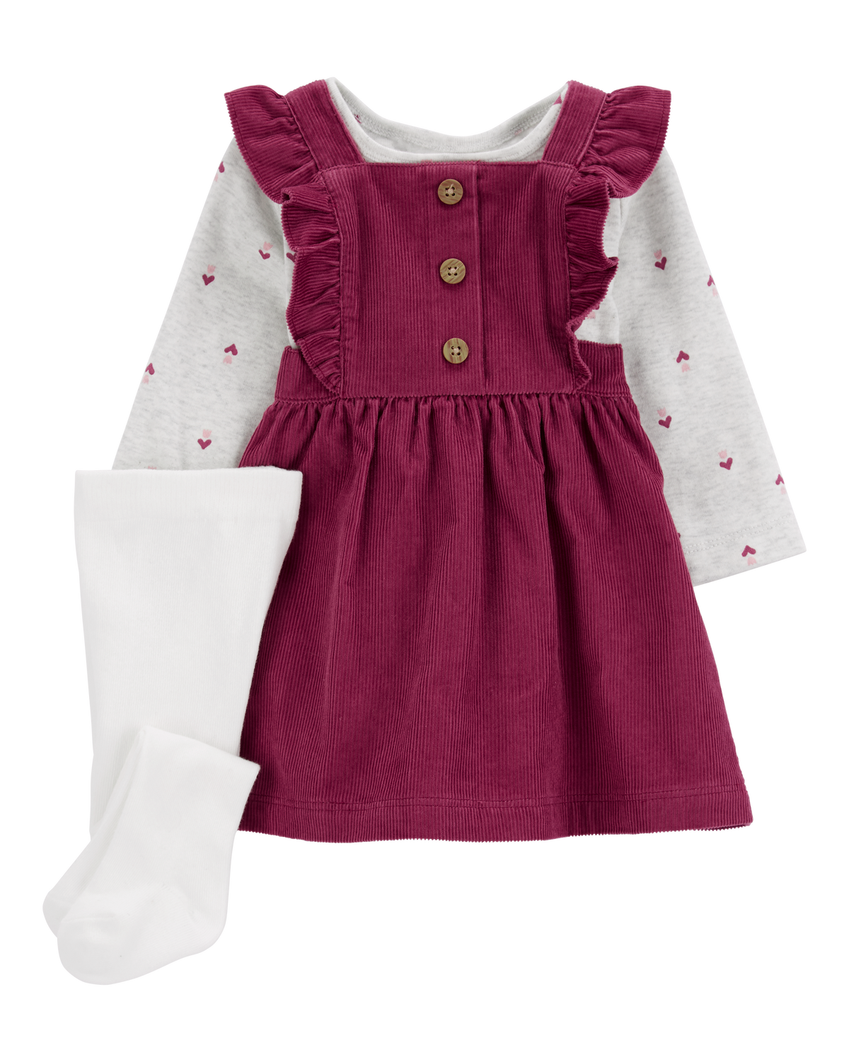 Carter's corduroy jumper best sale