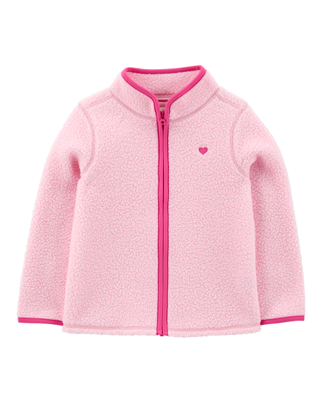 Carters fleece jacket top
