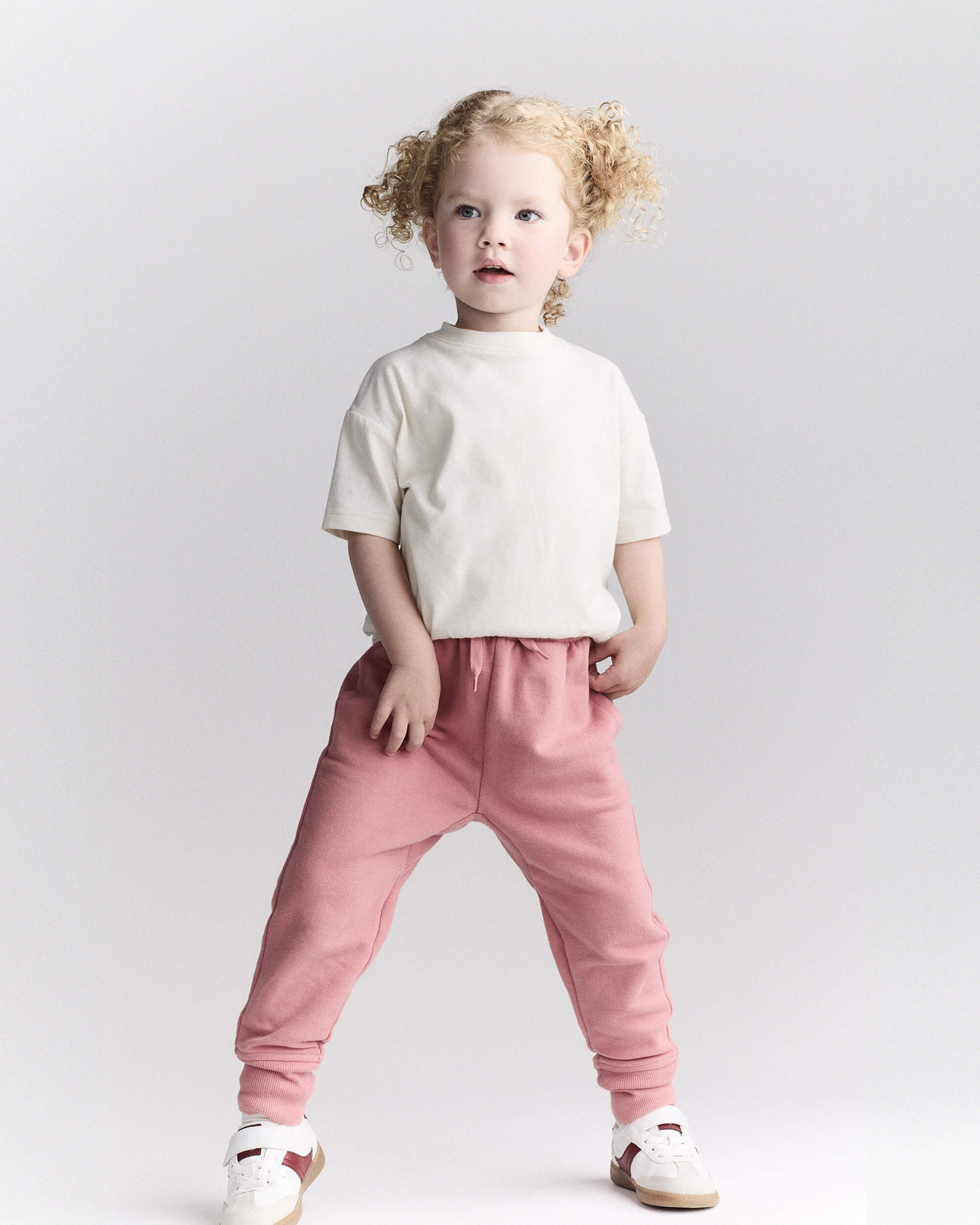 Toddler Short-Sleeve Relaxed Tee - Cream