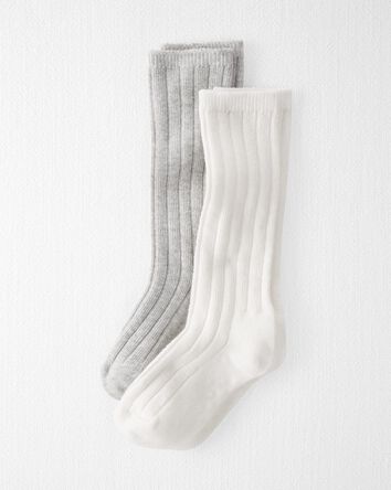 Toddler 2-Pack Socks Made With Organic Cotton