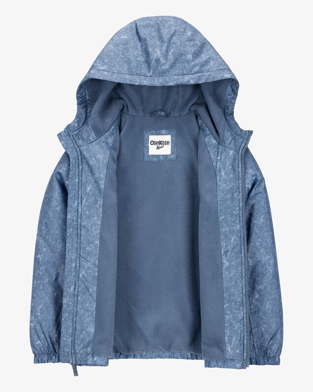 Product image 2 of Boys Fleece-Lined Midweight Jacket - Blue