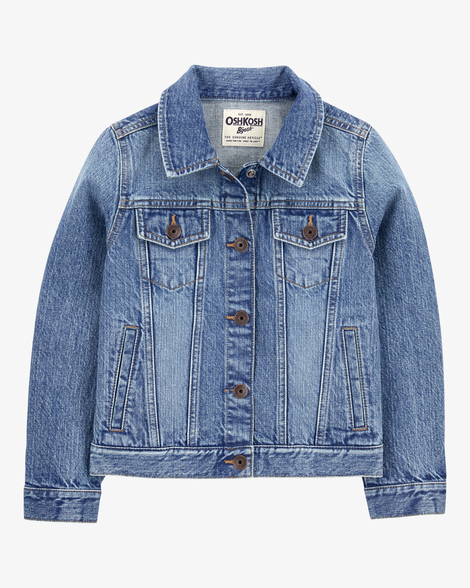 Kid Denim Jacket - Medium Wash