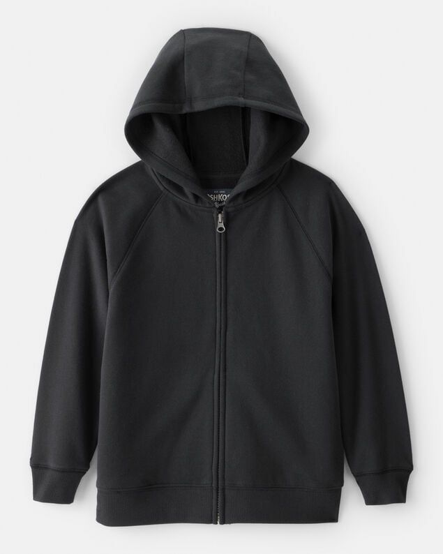 Product image 1 of Boys Zip-Up Hoodie - Black