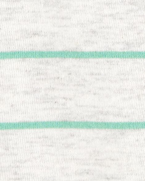  Product image 2 of Kid Striped Short-Sleeve Pocket Tee- Grey