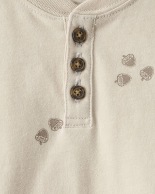 Product image 2 of Baby Boy Acorn Short-Sleeve Tee - Brown