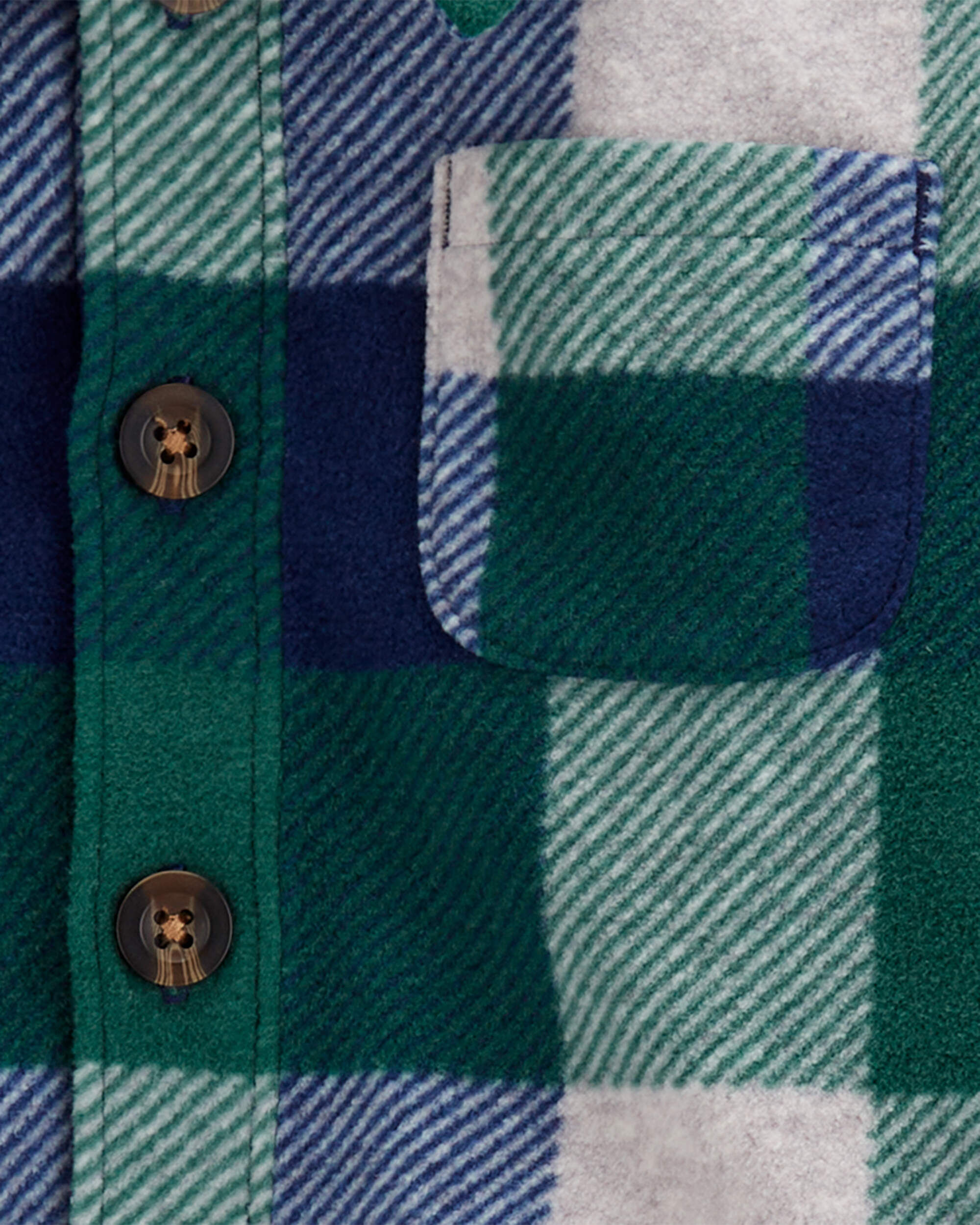 Baby 3-Piece Plaid Fleece Little Jacket Set - Carter's
