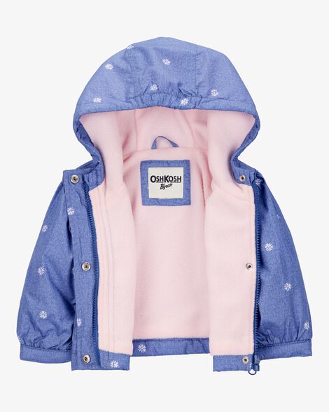  Product image 2 of Baby Daisy-Print Chambray Jacket - Blue