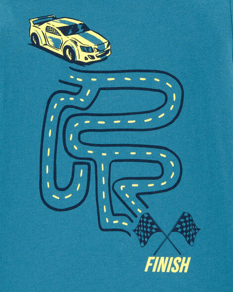 Product image 2 of Toddler Race Car Long-Sleeve Graphic Tee