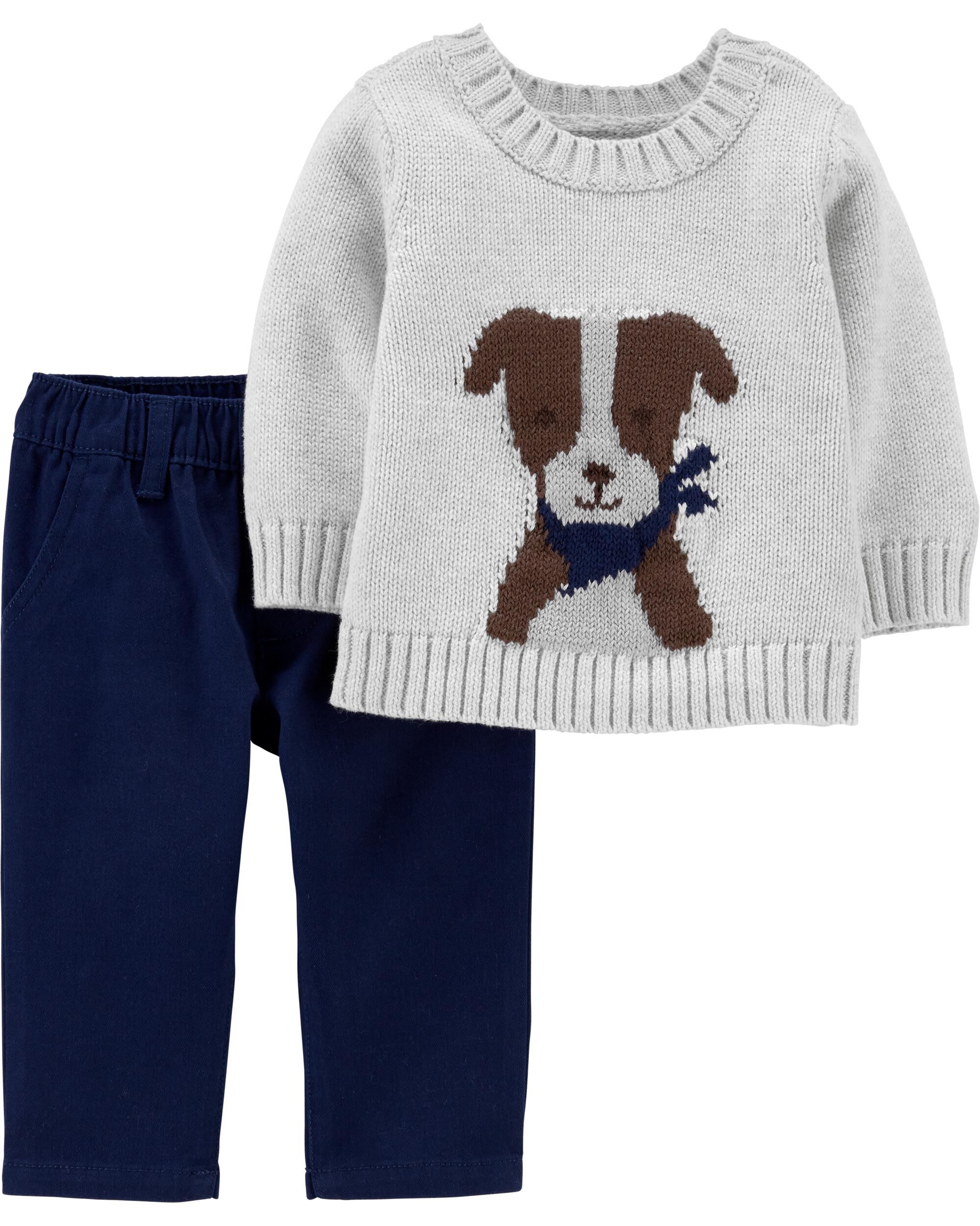 2 piece sweater pants set