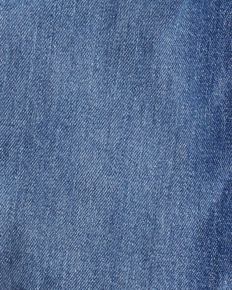 Girls Denim Barrel Jeans - Blue