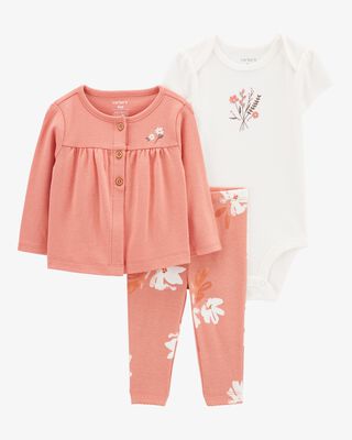Product image 1 of Baby 3-Piece Little Cardigan Set