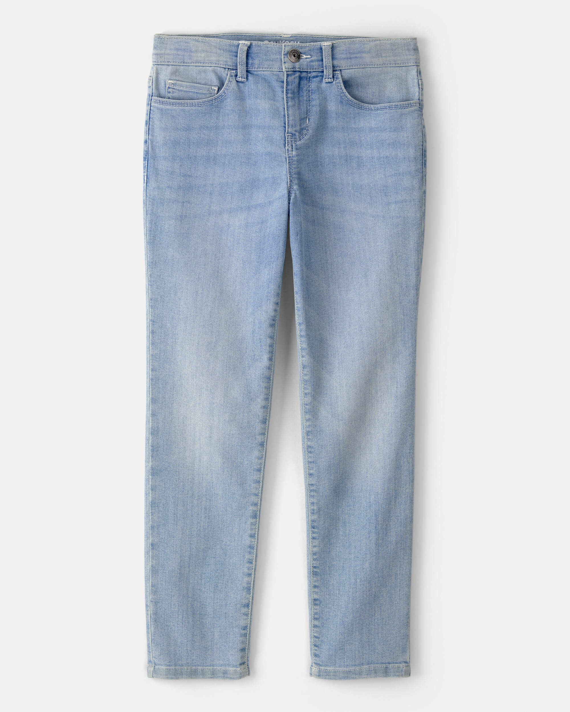OshKosh Bgosh Kid Light Blue Wash Super Skinny-Leg Jeans 10 Cozumel Wash 21$