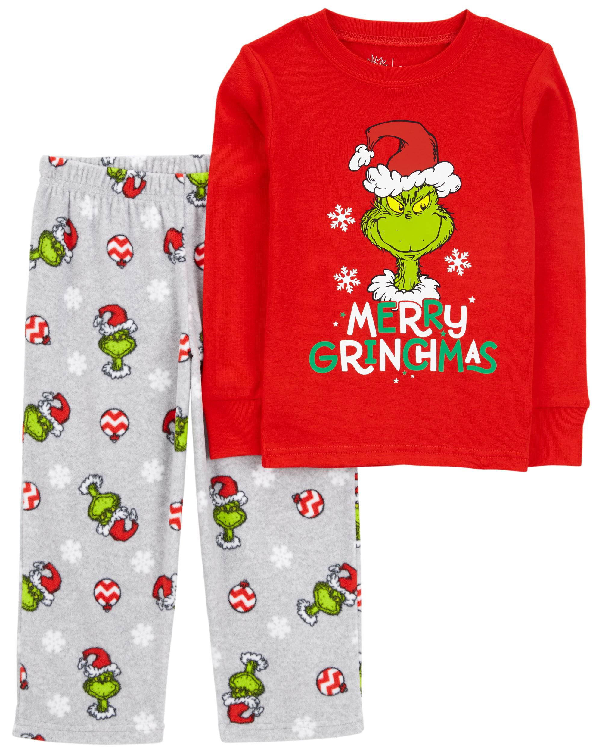 Grinch jammies for kids on sale