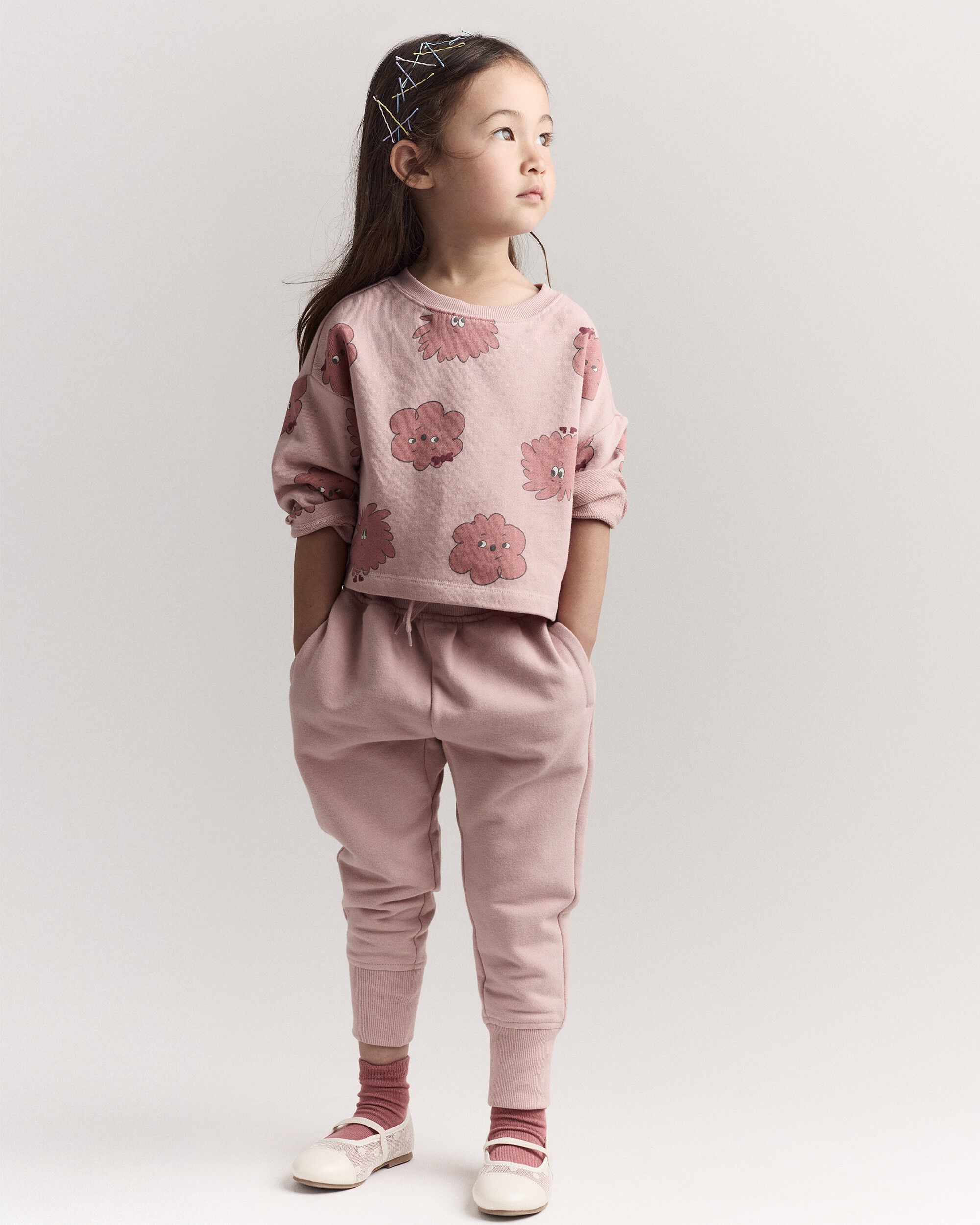 Otter Avenue Toddler City Park Jogger Pant 6 Light Pink 16$