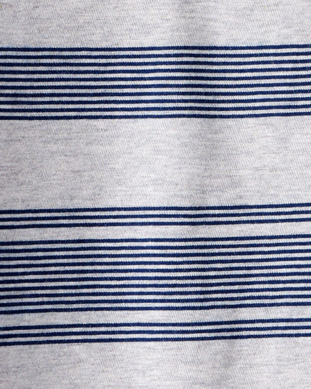 Product image 2 of Boys Striped Long-Sleeve Tee - Grey/Navy