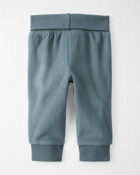 Baby Grow-With-Me Fleece Joggers Made with Recycled Materials 