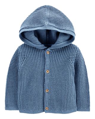 Product image 2 of Baby Hooded Cotton Cardigan