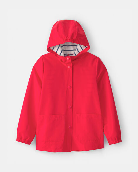 boys raincoat - red