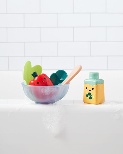  Product image 2 of Tub-to-Table Café Prep & Serve Salad Bath Toy Set