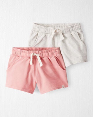 Product image 1 of Toddler 2-Pack Organic Cotton Shorts
