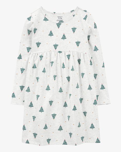  Product image 1 of Kid Christmas Tree Jersey Dress